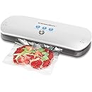 Amazon Co Jp 真空パック器vacuum Sealerフードシーラー機吸引力脱気真空密封鮮度長持ち乾湿対応簡単操作 ホーム キッチン