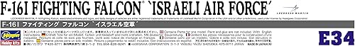 Miniatura 7 de Hasegawa Kit de modelo de la Fuerza Aérea Israelí F-16I Fighting Falcon a Escala 172