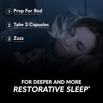 BODi Last Thing Complete Sleep Supplement with L-theanine, Ashwagandha, Magnesium Glycinate, Melatonin - Calming Night Time Stress Defense for Deep Restorative Sleep - 30 Day Supply (90 Capsules)