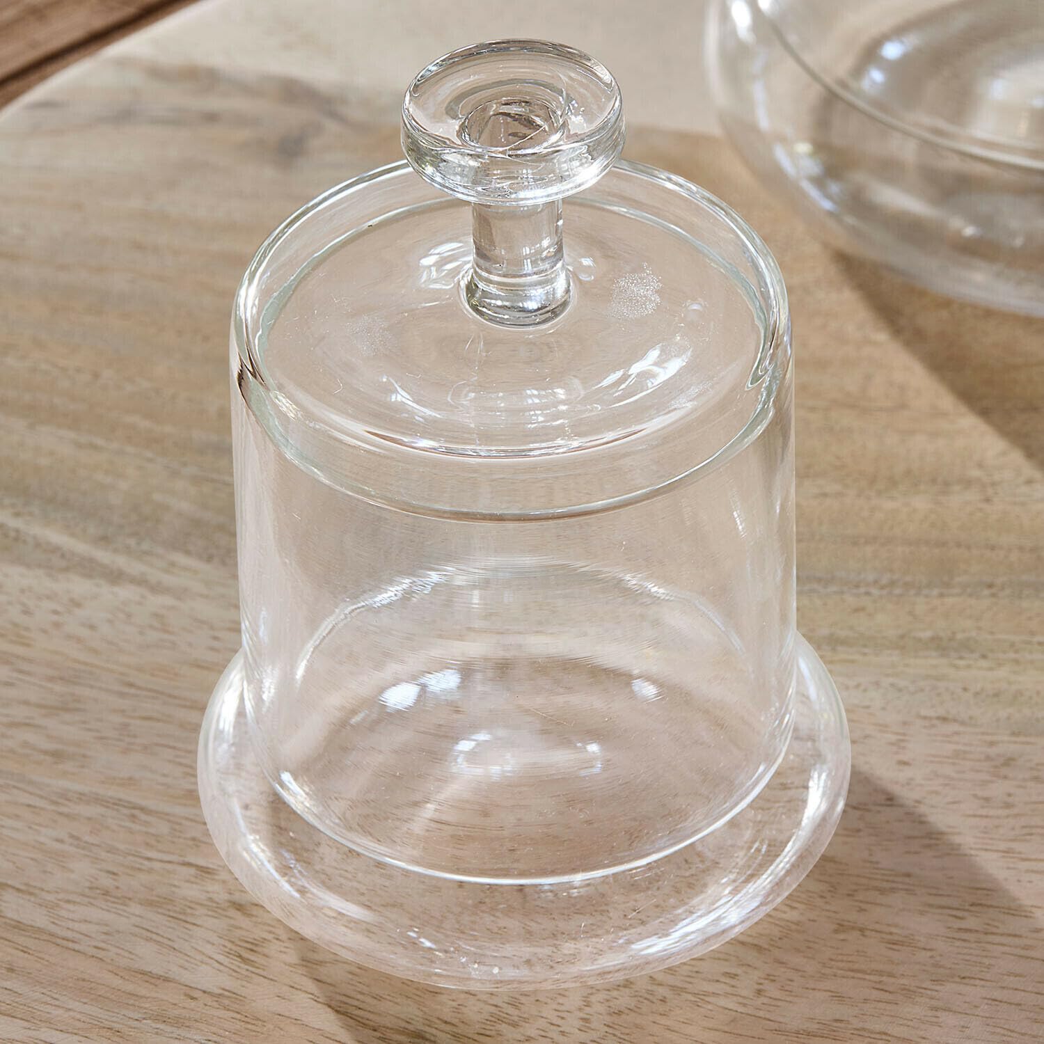 LOBERON Dose 3er Set Oirlan, klar | drei Größen - Mundgeblasen - Nostalgischer Charme - Spülmaschinenfest - Bonbonglas - Tischaccessoires - Geschirr - Glas