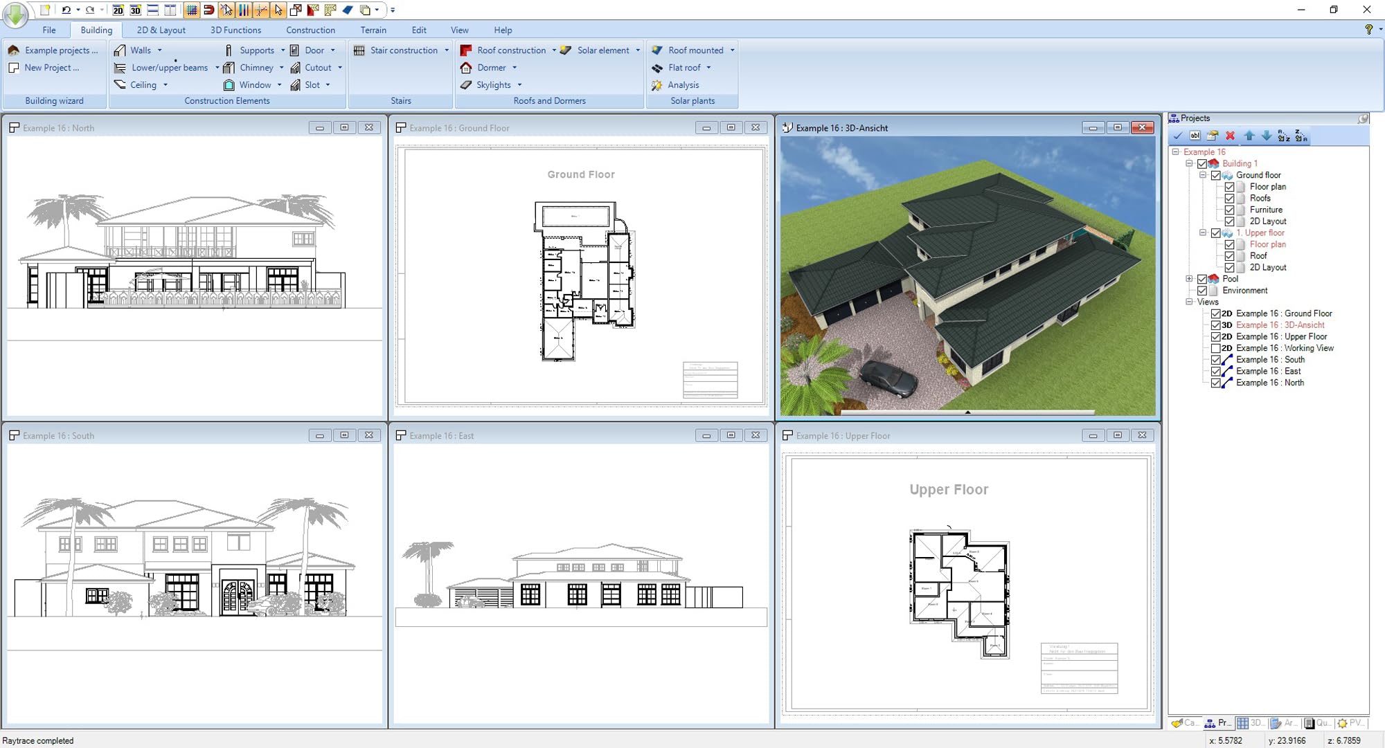 Home Design 11 PRO - 3D-Hausplaner für Grundrisse, Räume, Dächer, Architektur, Haus, Wohnplaner, Garten für Win 11, 10