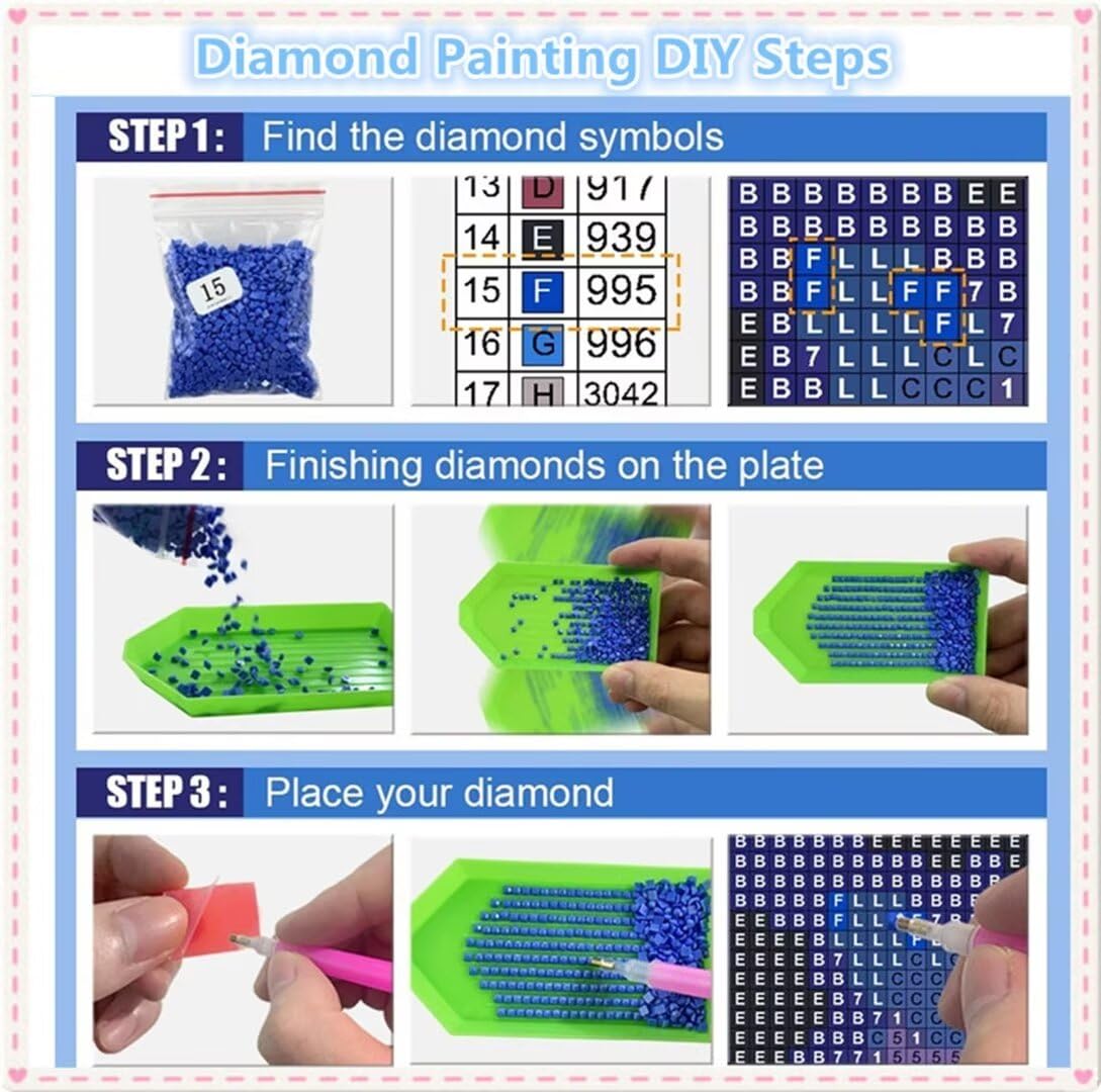 Diamond Painting Erwachsene Groß XXLl 150x60cm Diamant Painting Bilder, 5D Lotusblume Diamond Painting Kinder DIY Voll Diamant Crystal Art Malen Nach Zahlen, Stickerei Malerei Kits Wand Dekor S-963
