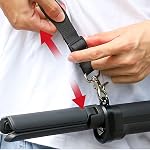 Stabilisateur Sangle d'épaule pour Ronin, Diminution du poids Sangle gimbal avec plaque de base, Soft Padding Sangle réglable pour Ronine RS 3 RS 4 RS4 PRO