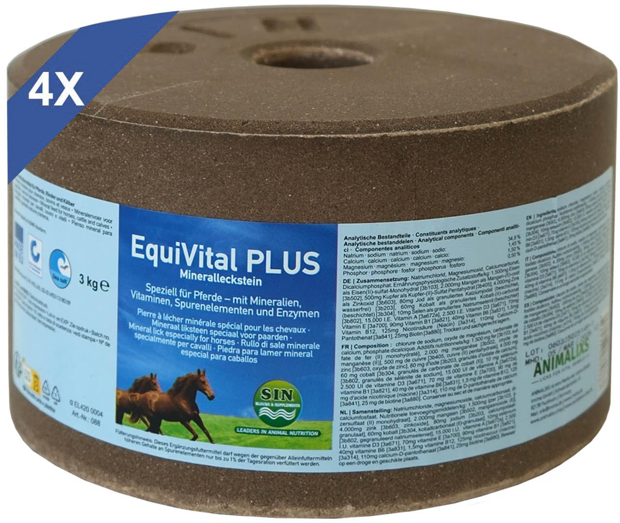 Excellent Sweet Banana Blocks - De Gezonde En Smakelijke Traktatie Of Beloning Voor Het Paard Geschikt Voor Paarden Banaan 3kg