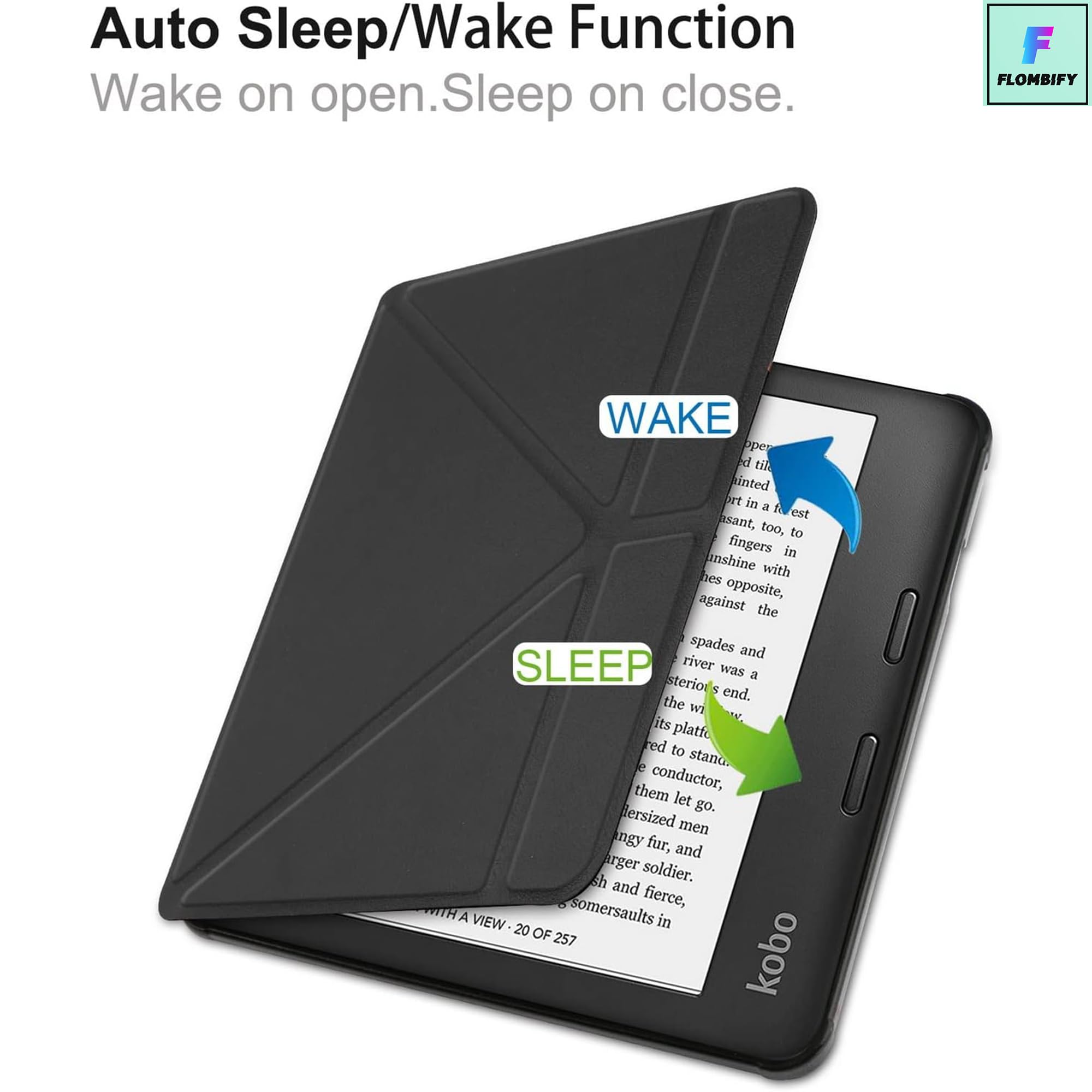 Case for Kobo Sage 8 inch E-Reader Released 2021, Soft TPU Matte