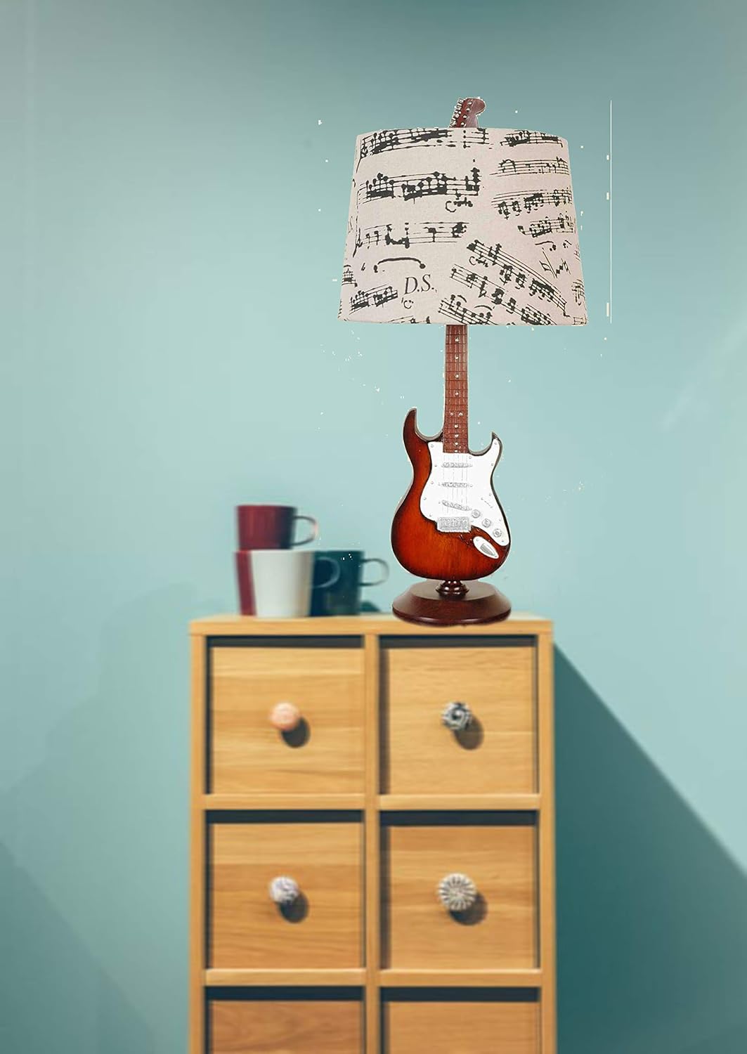 🔥 Cashback up to 70% Creative Motion Guitar Desk Lamp, 24.5-Inch