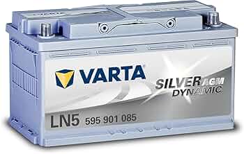 Amazon.co.jp: VARTA(バルタ) Silver Dynamic AGM LN5 (595 901 085