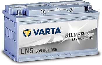 【新品未使用】VARTA SILVER AGM DYNAMIC LN5 850A Amazon.co.jp: VARTA(バルタ) Silver Dynamic AGM LN5 (595 901