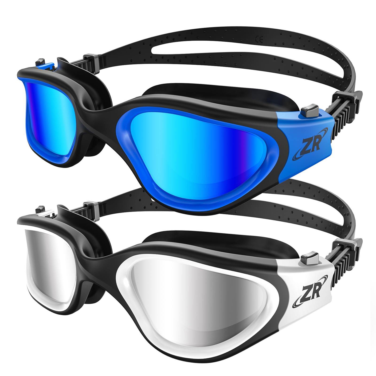 ZIONOR 2-Pack Polarized Swim Goggles
