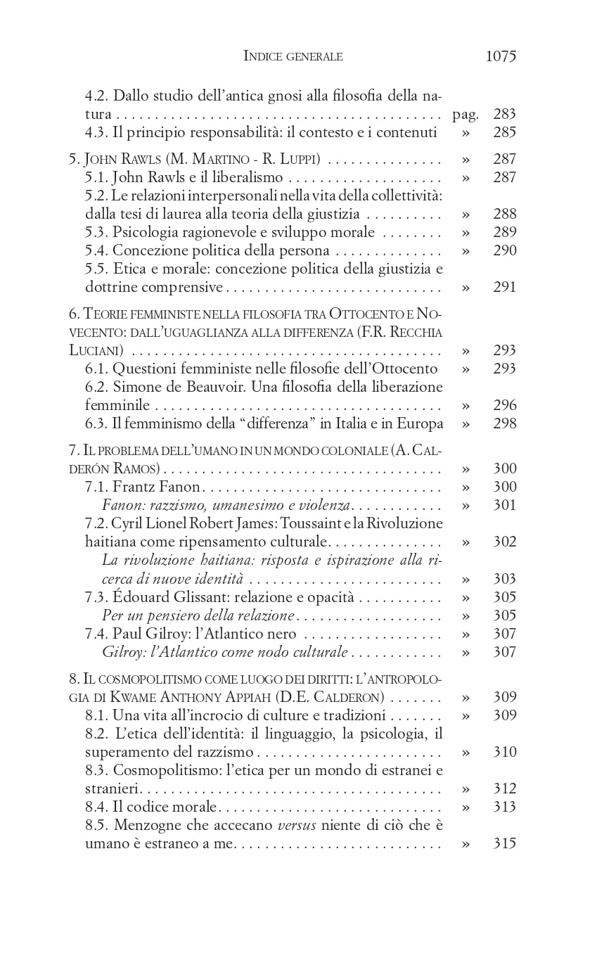 Anima, corpo, relazioni. Storia della filosofia da una prospettiva antropologica. Periodo contemporaneo (Vol. 3)