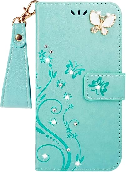 Amazon Co Jp Iphone Se ケース 第2世代 Iphone Se3ケース手帳型 Iphone８ Iphone７ Iphone6 6sケース 第2世代 Iphone Se3 第3世代 ケース Iphone８ Iphone７ケース手帳 かわいい おしゃれストラップ付き カード収納 財布型 人気 高級puレザー 横置き機能き