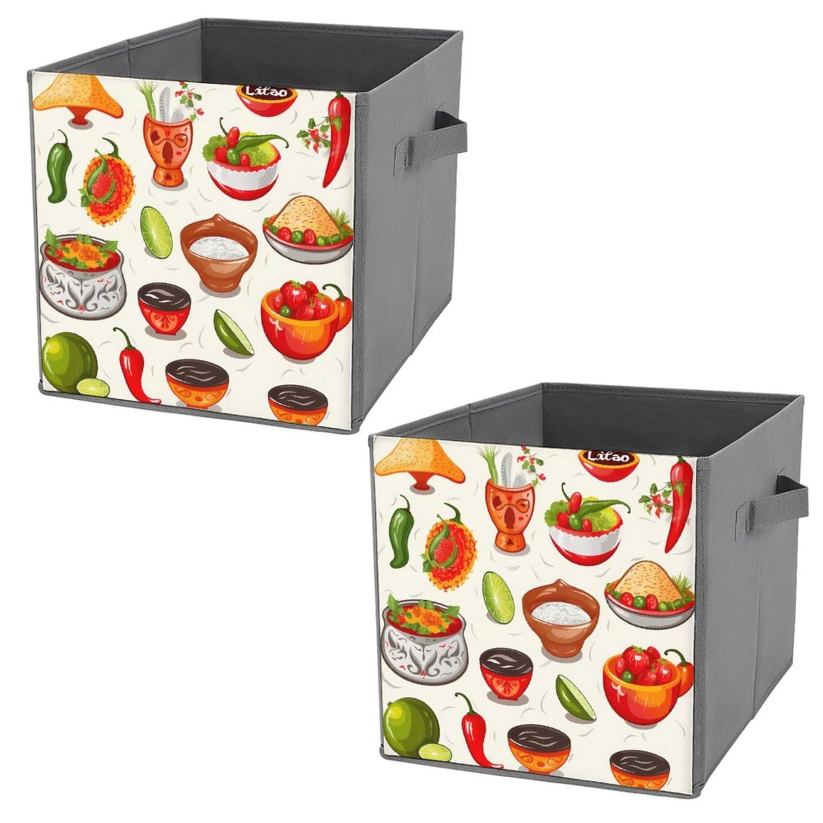 Bacs de rangement pliables mexicains pour organiser vos vêtements et optimiser vos armoires