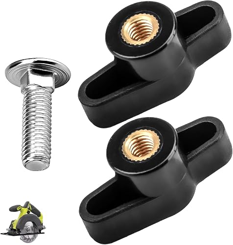 301124004 Depth Adjustment Knob and HM-661067002 Screw Depth Adjusting M6 X 22 Compatible with Ryobi P505 P503 P580, also for Rid-gid Home-lite Circular Saw