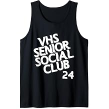 VHS Senior Class Social Club 12th Grade ASB 2024 Graduate Tank Top
