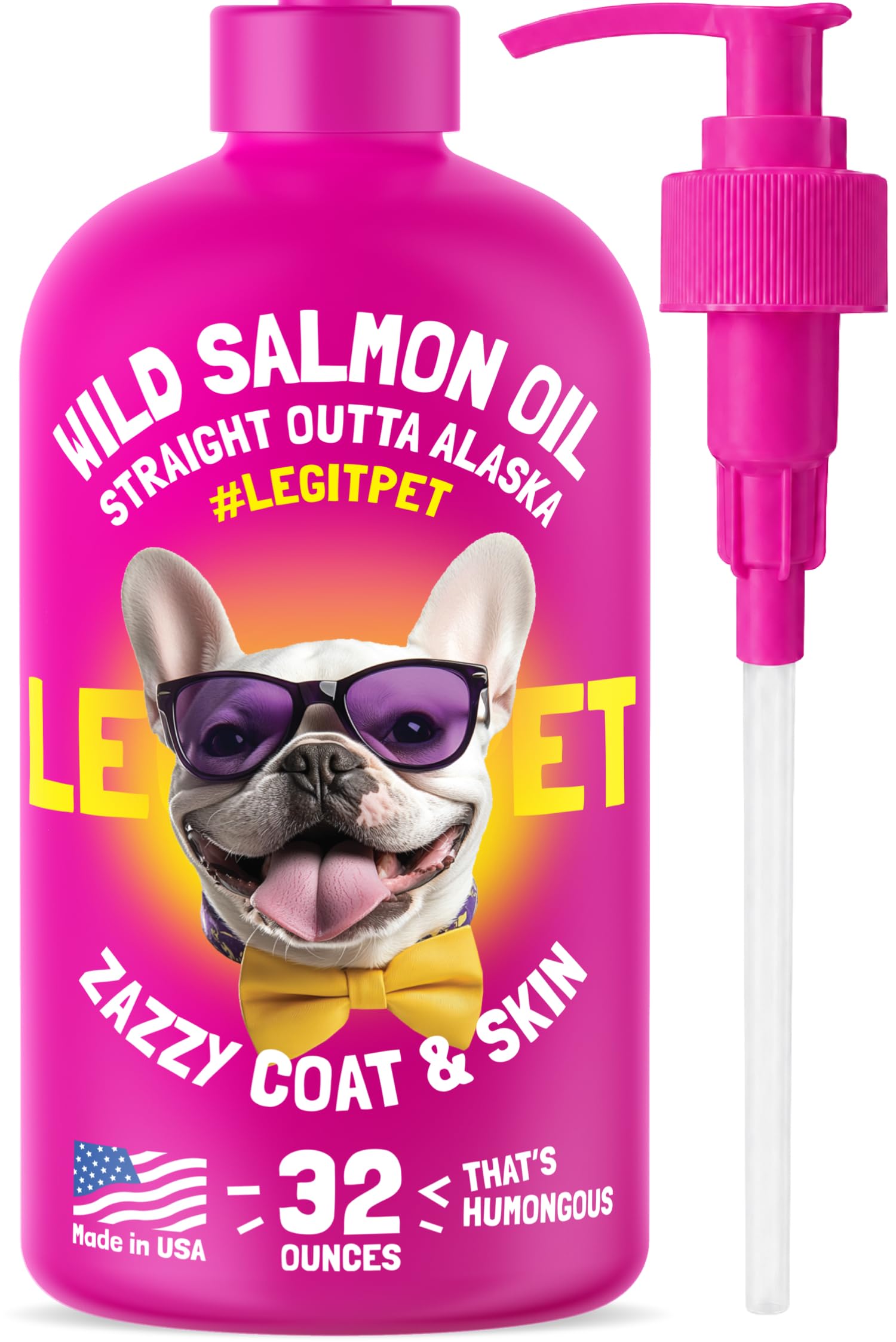 LEGITPET Salmon Oil 32 oz