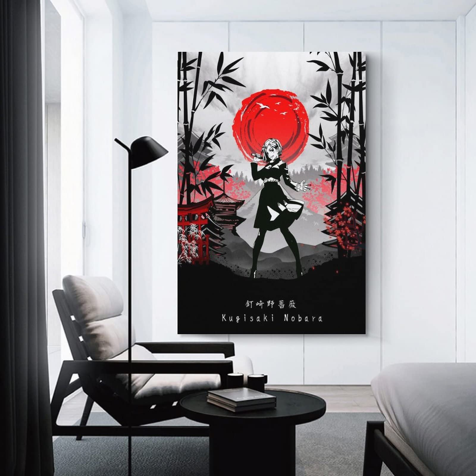 Amazon.co.jp: 呪術廻戦 役割釘崎野薔薇 ポスター 2 キャンバスアート