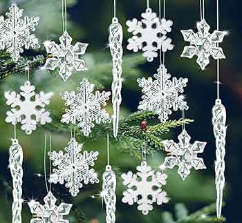 Baccarat クリスタル オーナメント　雪の結晶 Baccarat クリスタル オーナメント 雪の結晶 Baccarat