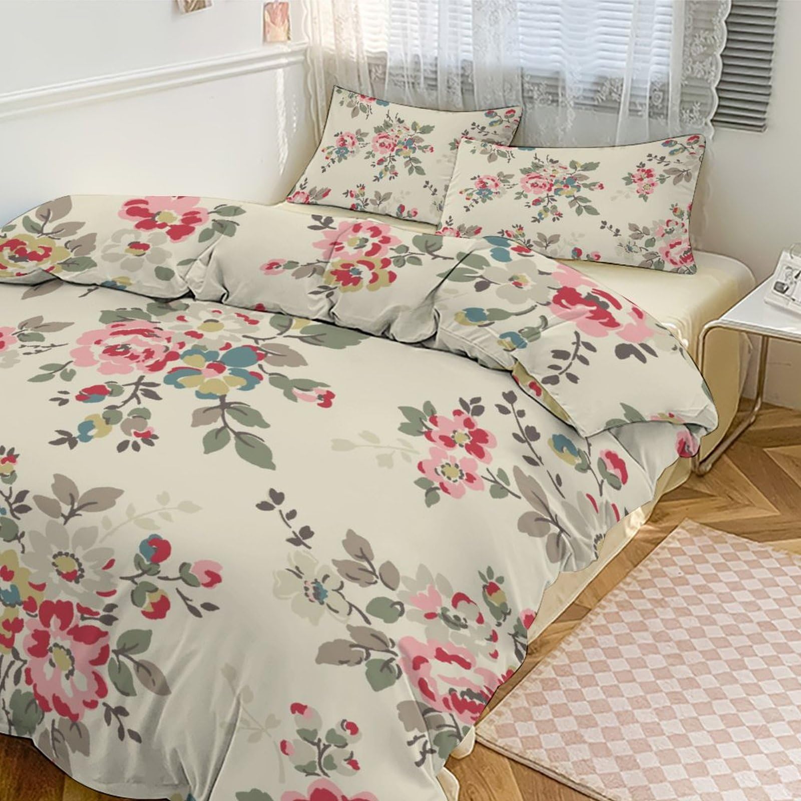 グ*ラ様 花柄 羽毛布団 カバー付き 未使用 楽天市場】布団カバー 花柄