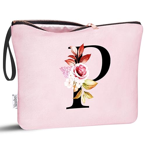 Vista 161 de Vavabox A-Z - Bolsa de maquillaje personalizada, regalos de cumpleaños para mujeres y madres, regalos para mejores amigas, bolsa de cosméticos