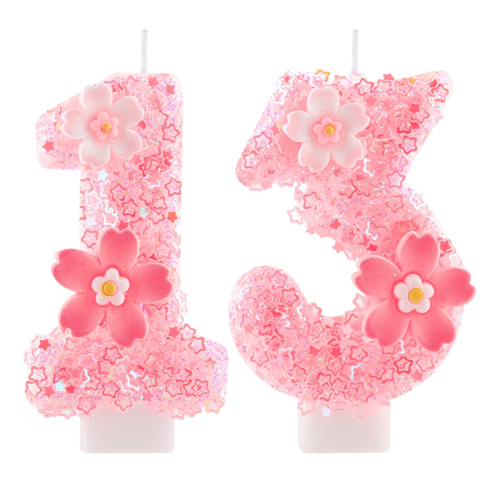 Kpop Birthday Candles - Purple Crown Number 4 -19