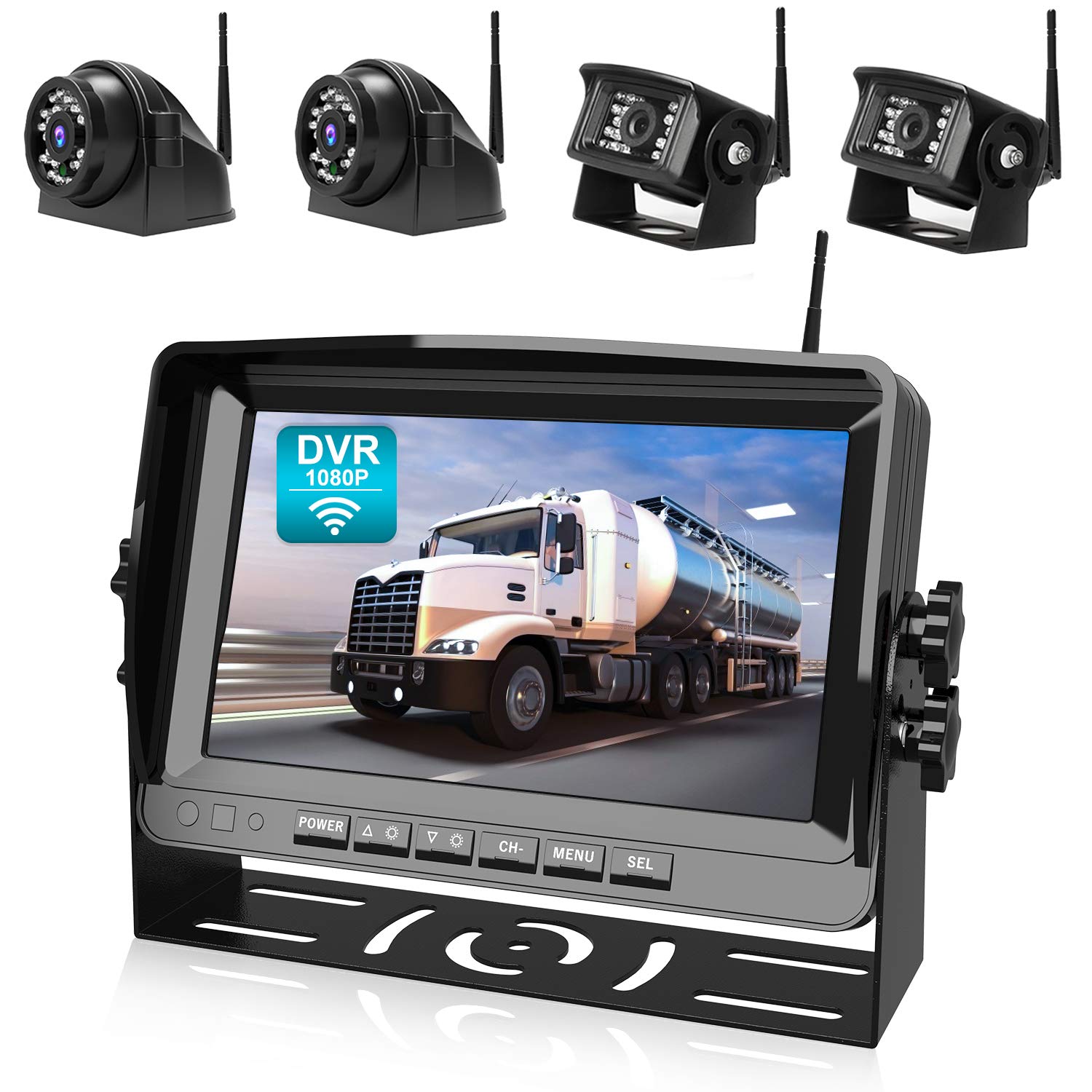 Fookoo Hd 1080p 9 Wireless Backup Camera System 9 Inch | Desertcart Kenya