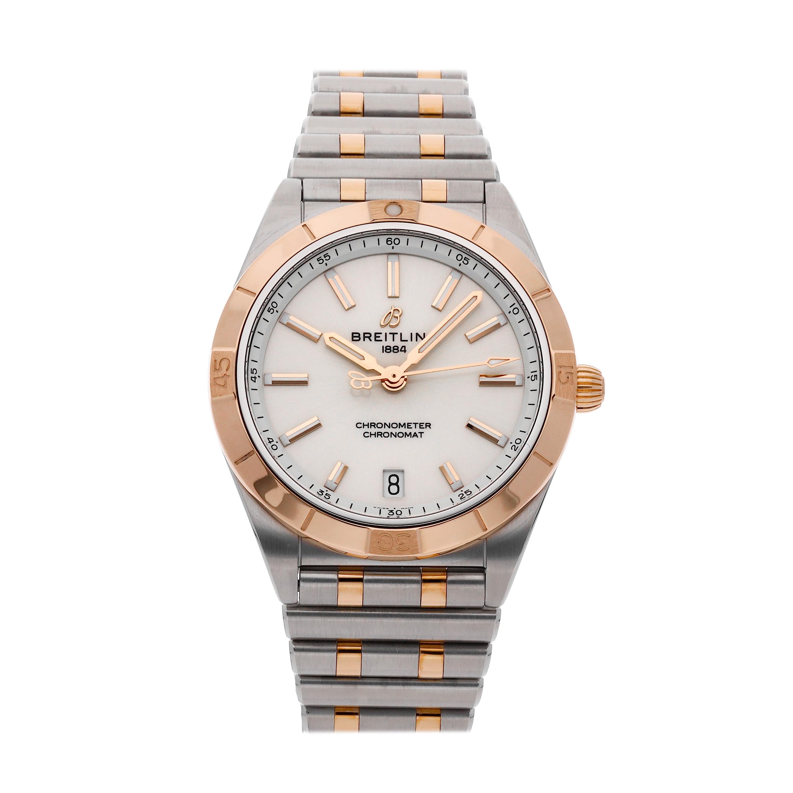 Breitling Chronomat Automatic Silver Dial Watch U10380101A1U1 (Pre-Owned)