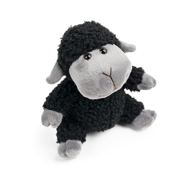 Foto 7 de 7 de lilizzhoumax Peluche de Oveja 13cm/5” Sentarse Oveja Lindas muñecas de Relleno de roedores Oveja Peluche…