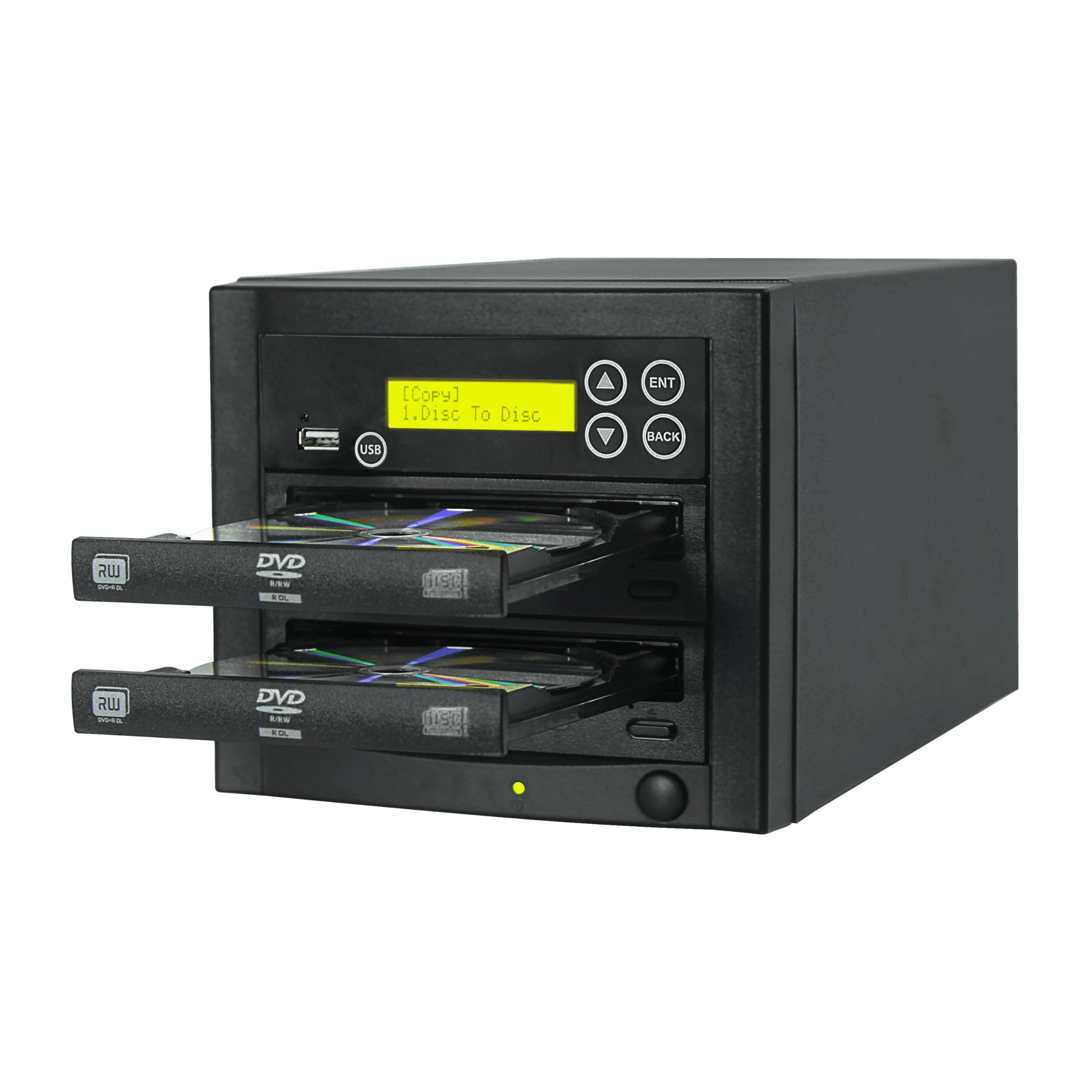 EZ DUPE Media Maven-Duplizierer – 1:1 Flash Media (USB) & Disc (DVD/CD)-Kopierer