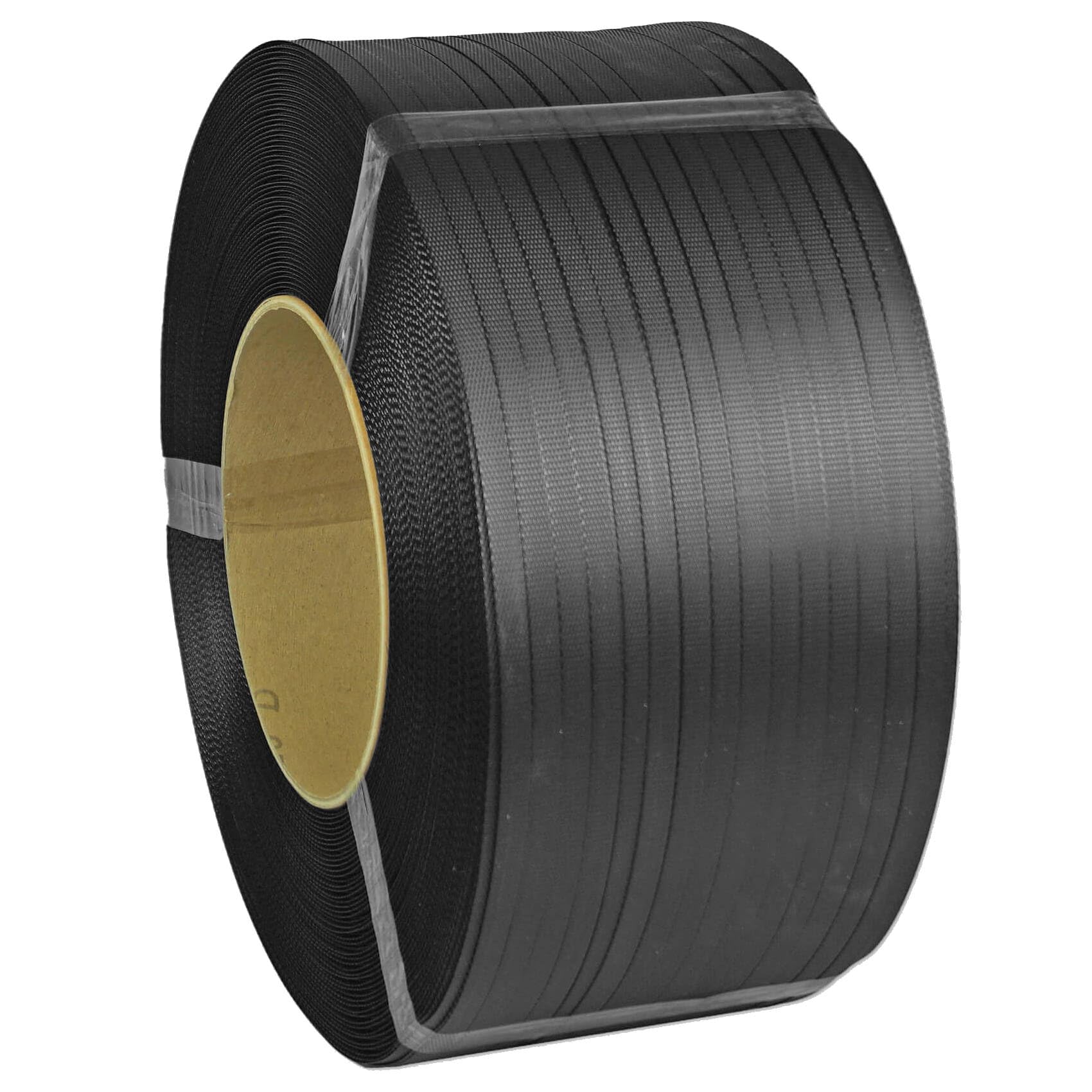 PP-Umreifungsband 905 geprägt schwarz, 12,0 x 0,55 mm x 3000 m auf 200 mm Kern für vollautomatische und halbautomatische Umreifungsmaschinen