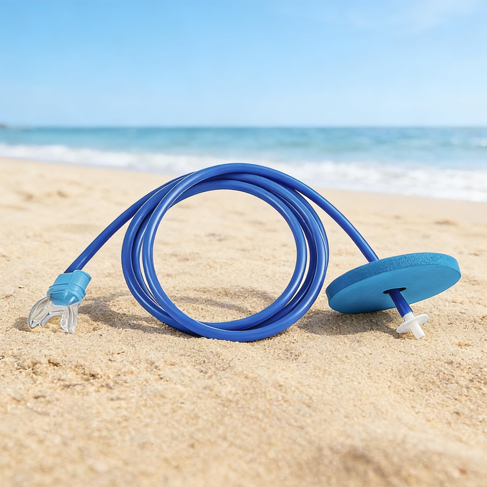 Snorkel Tube Foldable Mouthpiece for Breathing, Silicone