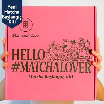 Matcha Starter Pack - Chawan, Bambu Whisk, Chasen, Chasaku, SafMatcha 25 Gr Matcha Başlangıç Seti