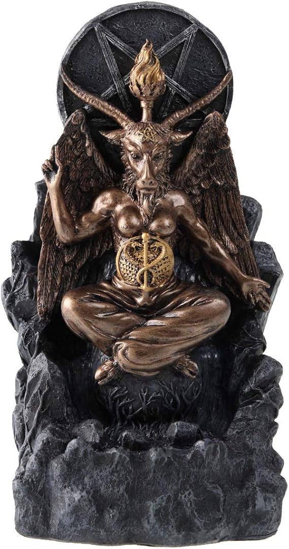 Nemesis Now Baphomet Backflow Incense Burner 24cm Bronze Home & Kitchen