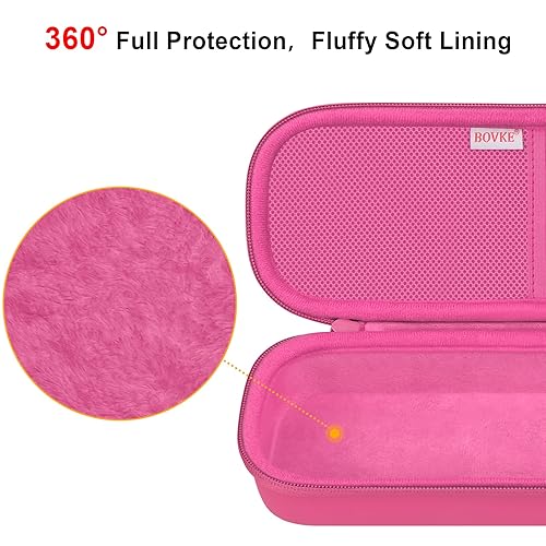 Vista 108 de BOVKE - Funda de transporte para estetoscopio Littmann Classic III 3M, espacio adicional para martillo Taylor Percussion Reflex y linterna LED Negro