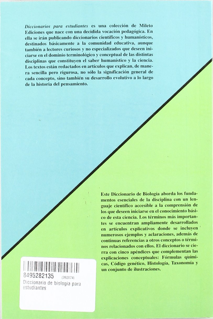 Diccionario de biología