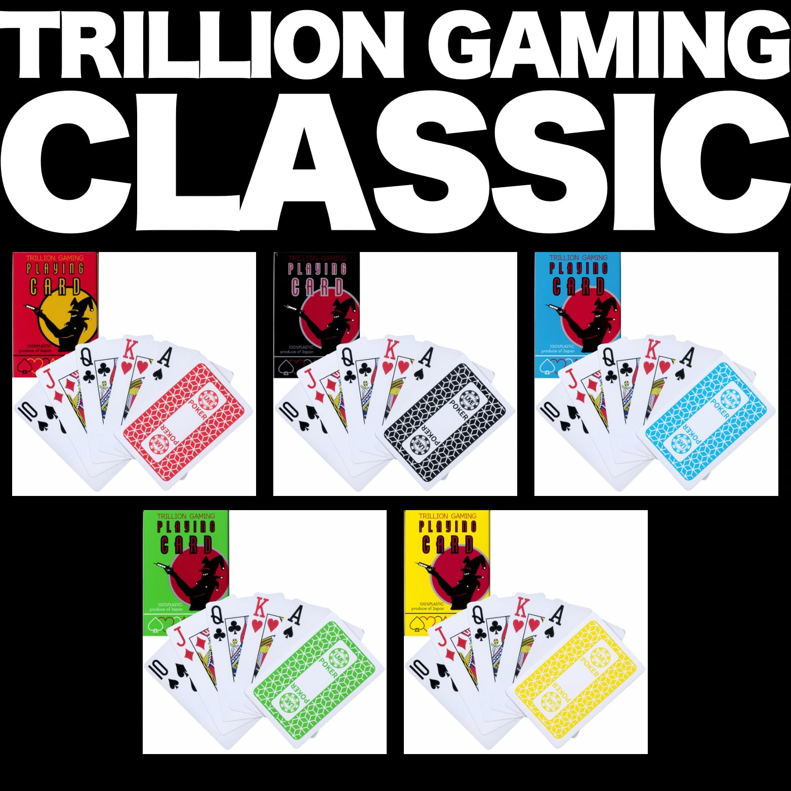 Amazon.co.jp: 「カジノ導入数全国NO.1」TRILLION GAMING Playing Card