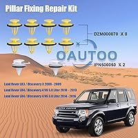 Vista 4 de OAUTOO Kit de reparación de fijación de pilar de 10 piezas DHB500400 para Land Rover LR3 2006-2009, LR4 2010-2016