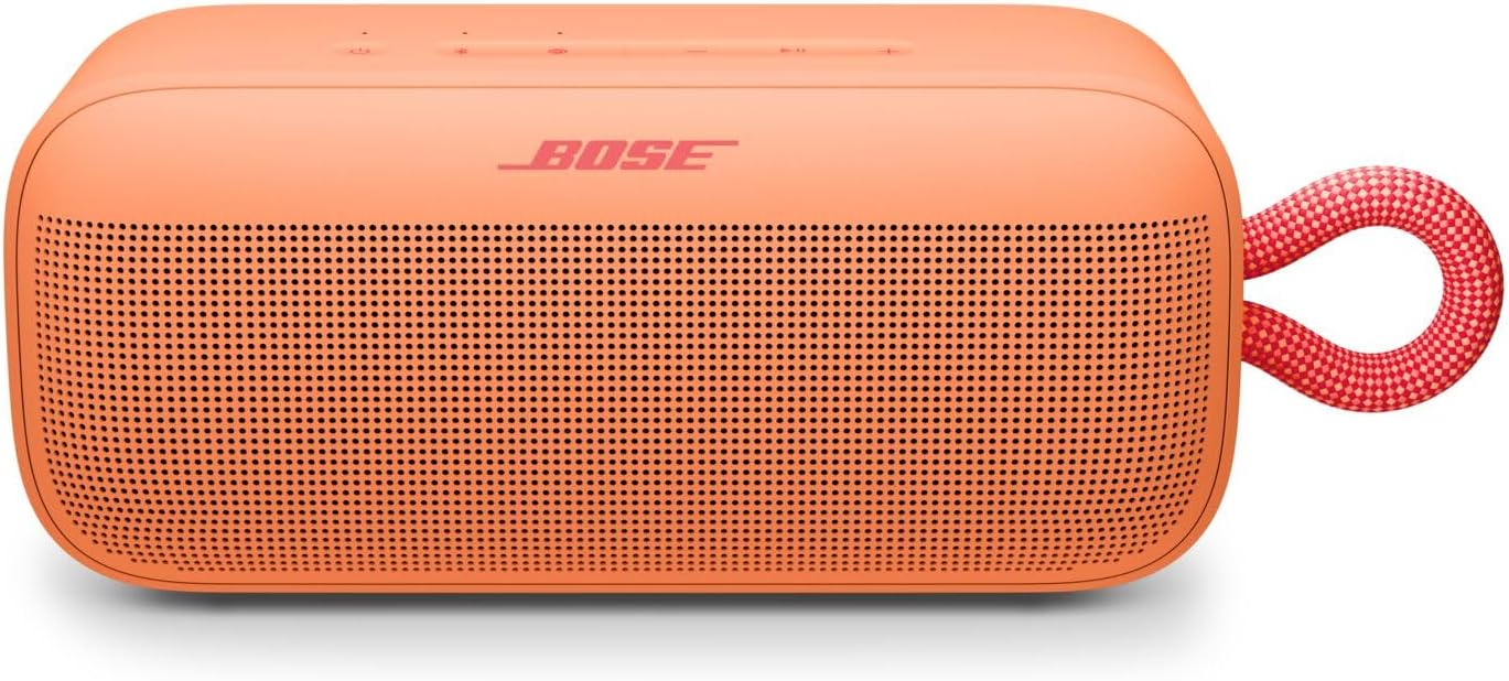 Bose SoundLink Plus Portable Bluetooth Speaker, Wireless Outdoor Speaker, Up to 20 Hours Battery Life, Waterproof and Dustproof, Sunset Peach - Limited Edition Color thumbnail