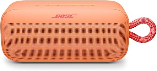 Bose SoundLink Plus Portable Bluetooth Speaker, Wireless Outdoor Speaker, Waterproof, 20-Hour Battery, Sunset Peach - Limited Edition - 6