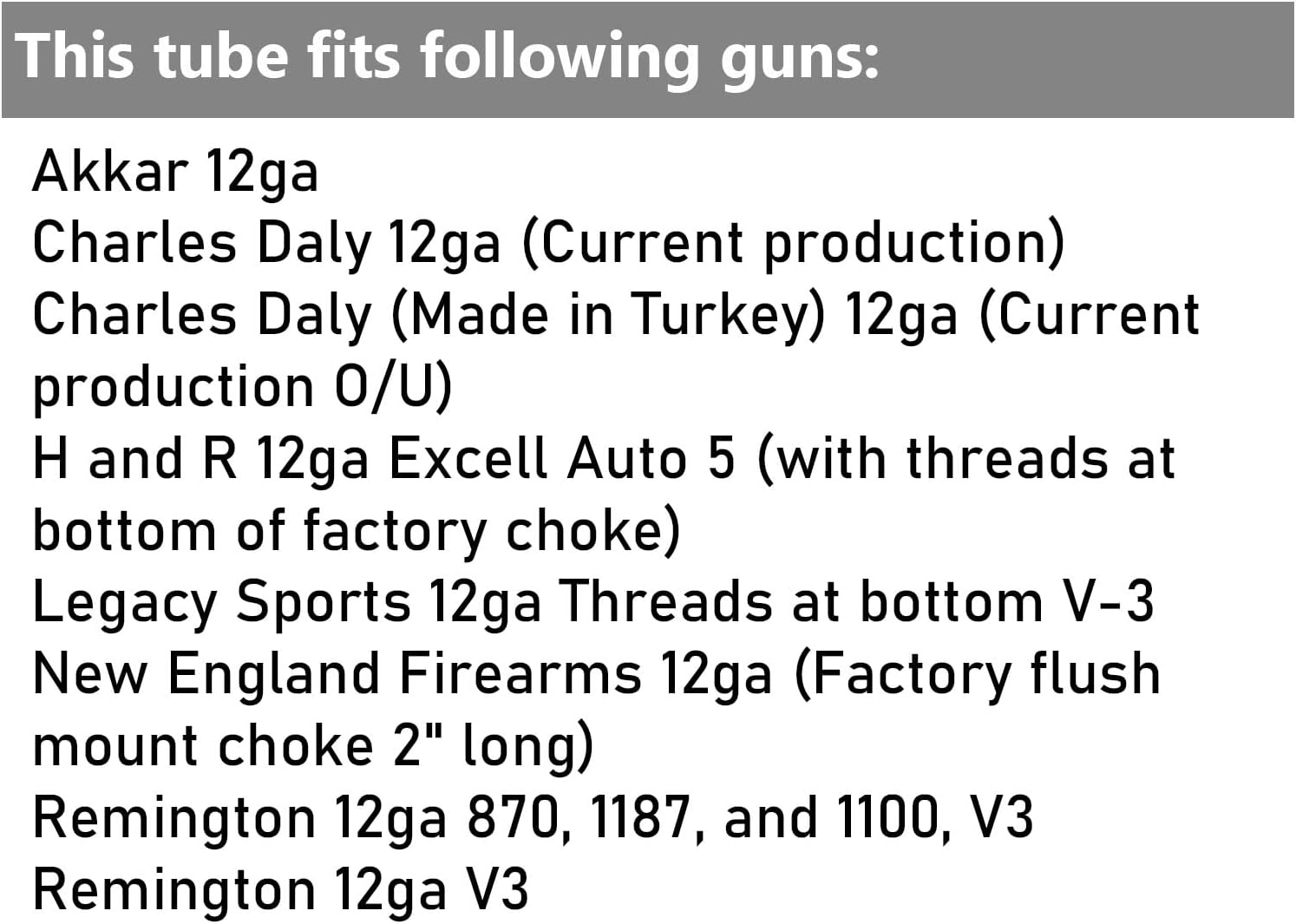 Patternmaster Code Black Duck 12 Gauge Hunting Shotgun Accessory Durable 17-4 Stainless Steel Choke Tube | Effective Range Up to 60 Yards
