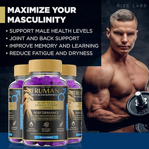 Miniatura 9 de Gomitas Truman, Truman para hombres, revisiones de suplementos de rendimiento Truman, goma Truman, apoyo TrumanMale Support, suplemento totalmente