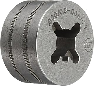 Hobart 202926 0.030-0.035 and 0.045 Drive Roll VK Groove for Select Handler and Ironman Series Welders