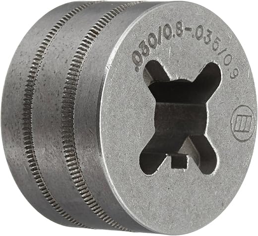 Hobart 202926 Drive roller VK groove 0.030-0.035 and 0.045 for Select Handler and Ironman Series welders