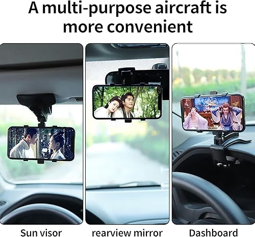 Miniatura 3 de Soporte universal para coche con ventosa para tablero de instrumentos y parabrisas para teléfono para iPhone, Samsung, Google, todos los teléfonos