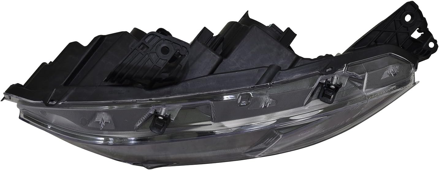 TYC Left Headlight Assembly Compatible with 2016-2018 Honda Civic