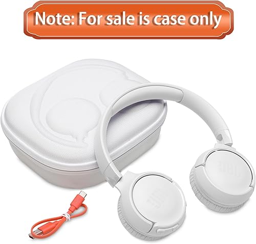 Miniatura 6 de LTGEM Funda rígida EVA para JBL Tune 510BT  520BT  660NC  670NC  570BT  500BT  500  JBL Live 460NC  670NC  JBL T450BT, Soundcore H30i, Samsung AKG