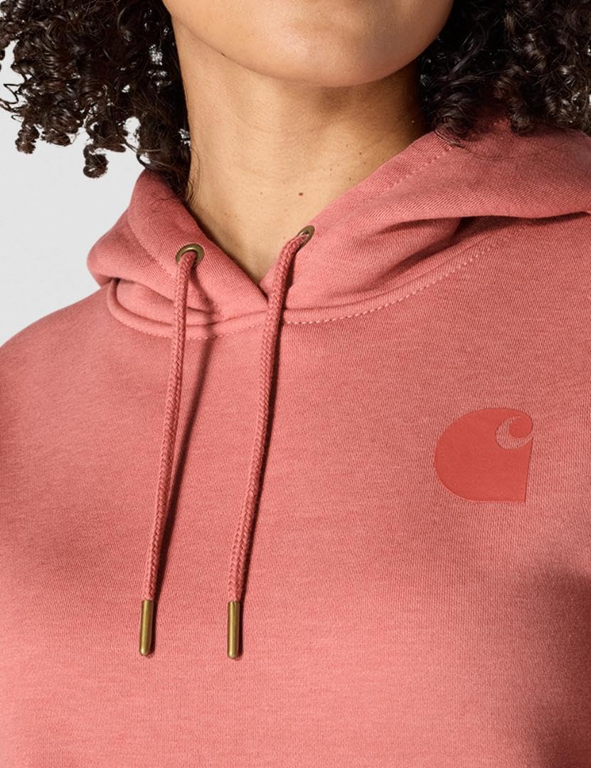 Carhartt Women's Relaxed Fit Midweight Logo Sleeve Graphic Sweatshirt - Image 5