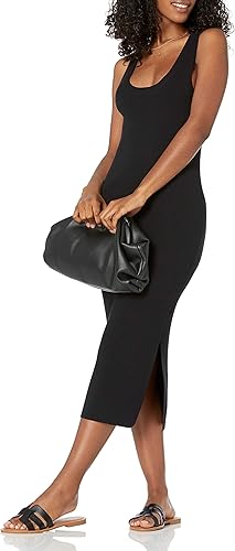 Vista 3 de The Drop Women's Yasmin Rib Midi Sweater Tank Dress