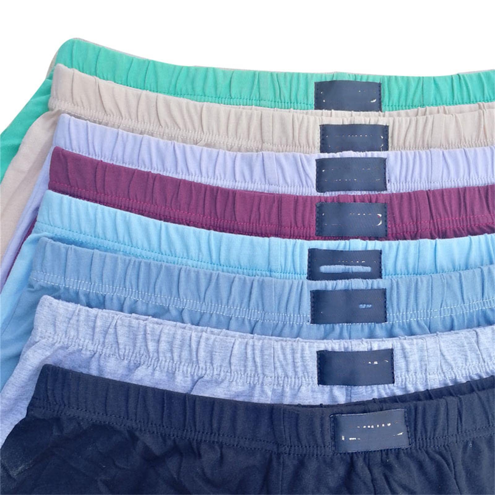 Mutande Uomo Cotton Plus Size Uomo Boxer Shorts Traspirante L-6Xl 6 Pc/Lotto