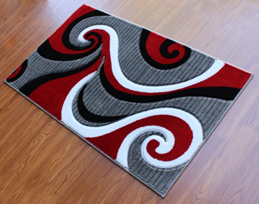 Masada Rugs, Sophia Collection Alfombra de área tallada a mano