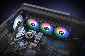 Thermaltake TH360 V2 ARGB Sync All-in-One 360mm Water Cooling CPU Cooler CL-W362-PL12SW-A FN2016